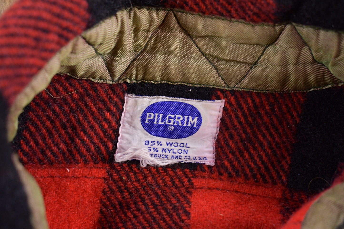 Vintage 1970s Pilgrim Plaid Button Up Shirt Men's Medium from propervintagecanada