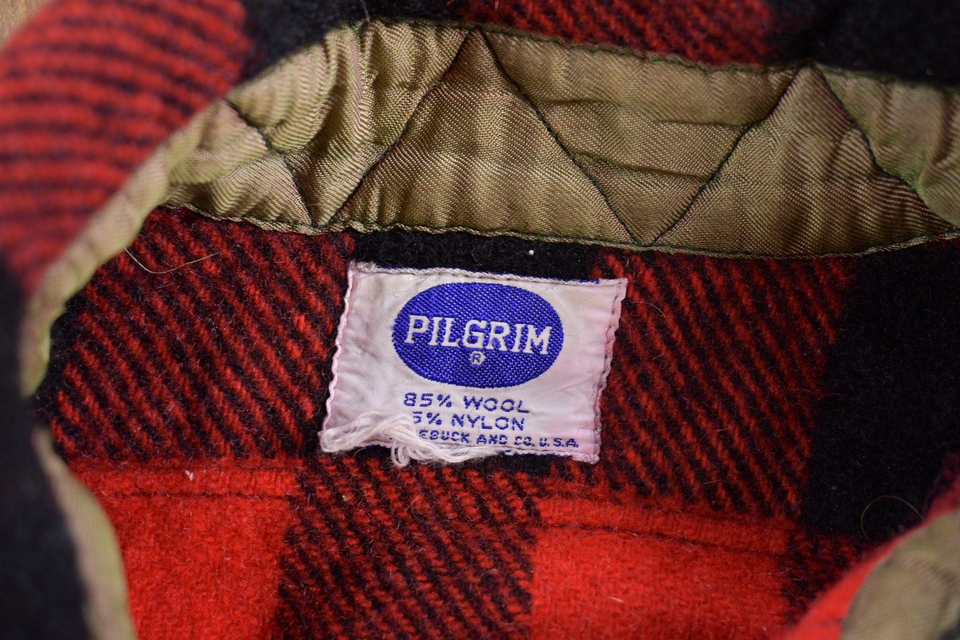 Vintage 1970s Pilgrim Plaid Button Up Shirt Men's Medium from propervintagecanada