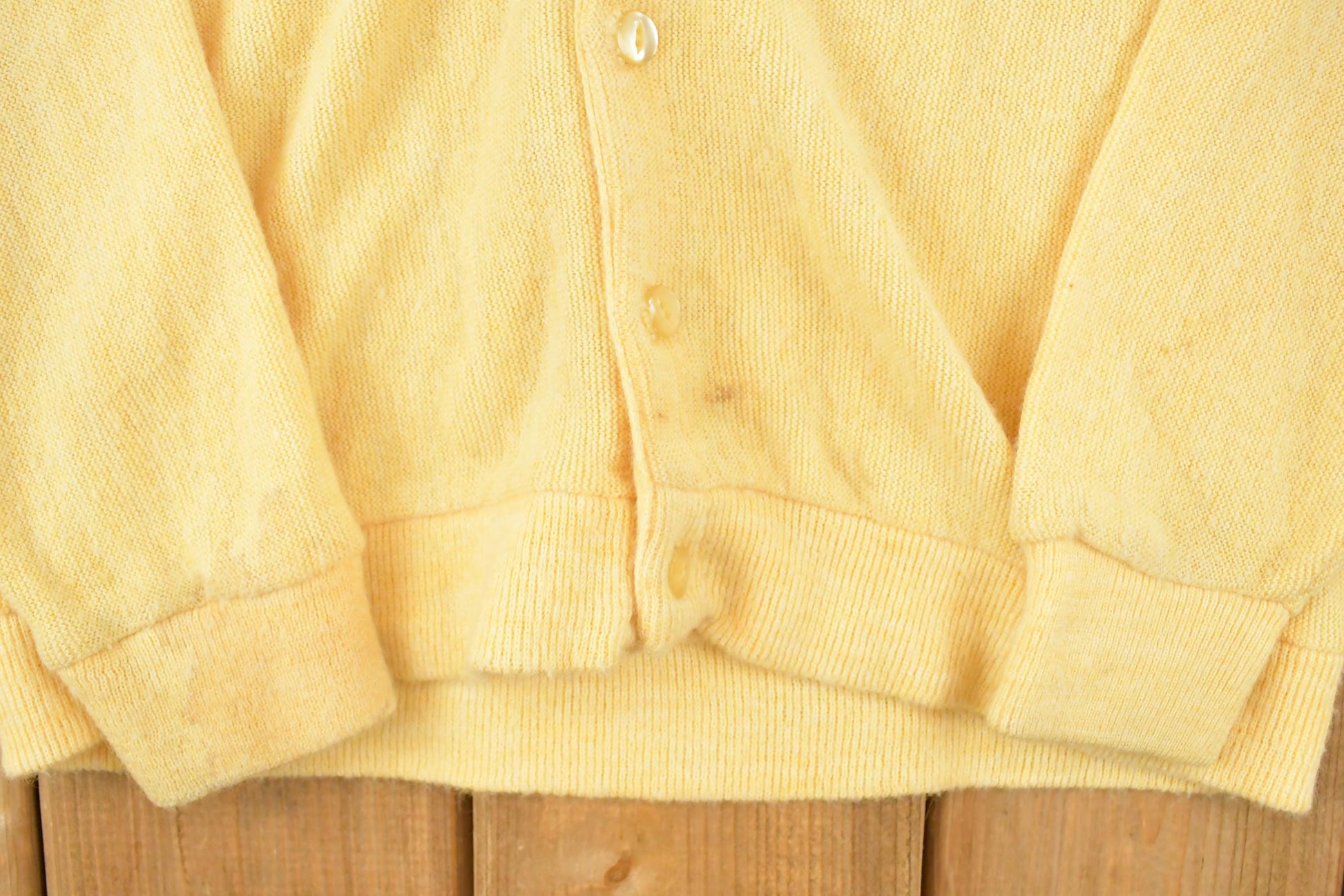 Vintage 1970s Pine State Golf Knit Cardigan Sweater Men's S from propervintagecanada