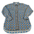 Vintage 1970s Plaid Button Up Flannel Shirt Men&