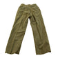 Vintage 1970s Pleated Military Wool Trousers Men's 28 x 30 from propervintagecanada