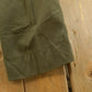 Vintage 1970s Pleated Military Wool Trousers Men's 28 x 30 from propervintagecanada
