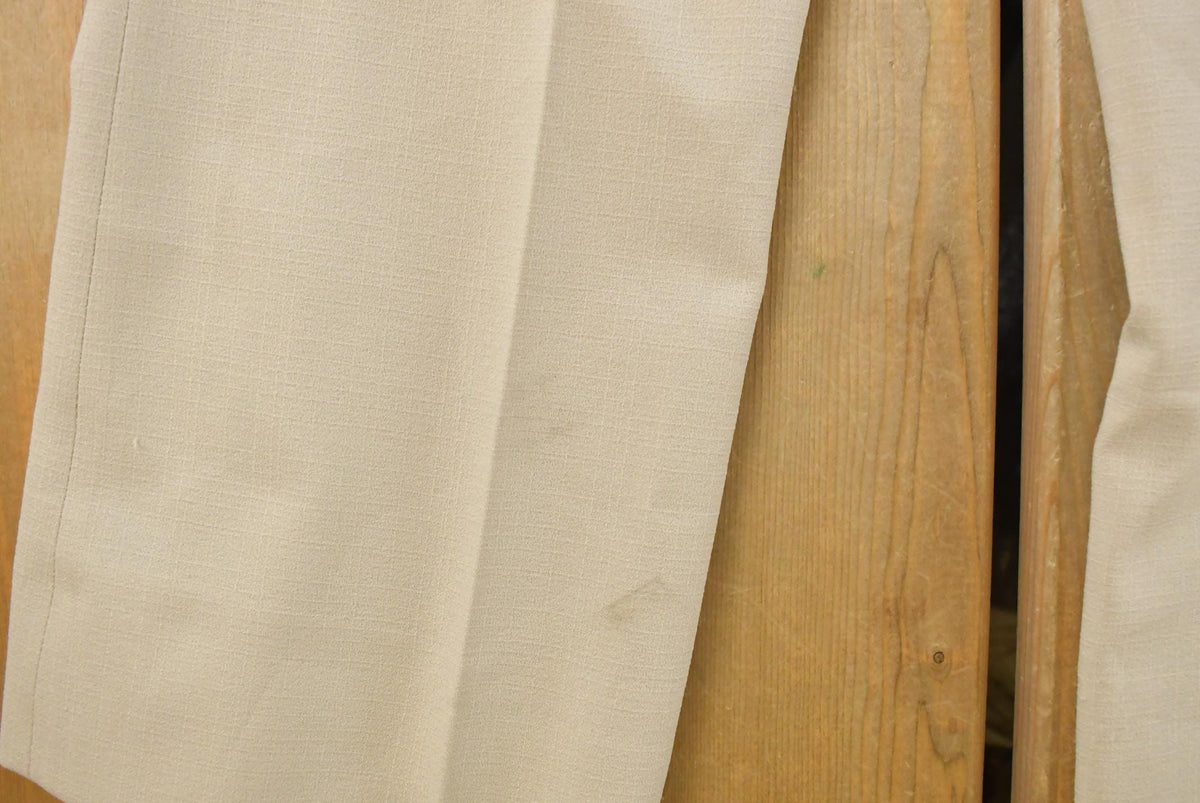 Vintage 1970s Pleated Trousers Men's 33 x 27 from propervintagecanada