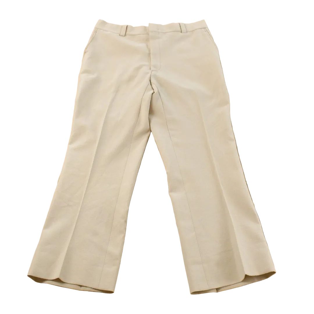 Vintage 1970s Pleated Trousers Men's 33 x 27 from propervintagecanada