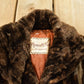 Vintage 1970s Plymouth Fur Sheared Beaver Fur Coat Adult M Men's Medium from propervintagecanada