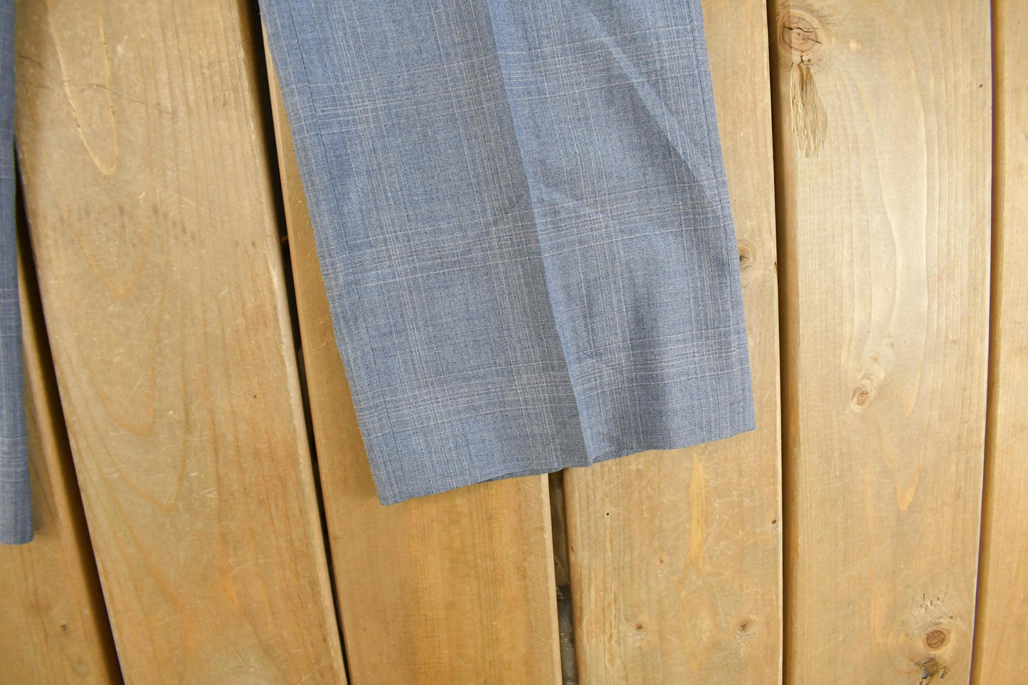 Vintage 1970s Preppy Dress Pants Trousers Men's 34 x 30 / True Vintage / Vintage Pleated Pants / Talon Zip / Tartan Checkered from propervintagecanada