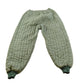 Vintage 1970s Quilted Green Military Liner Puffer Pants Men's M from propervintagecanada