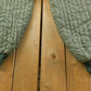 Vintage 1970s Quilted Green Military Liner Puffer Pants Men's M from propervintagecanada