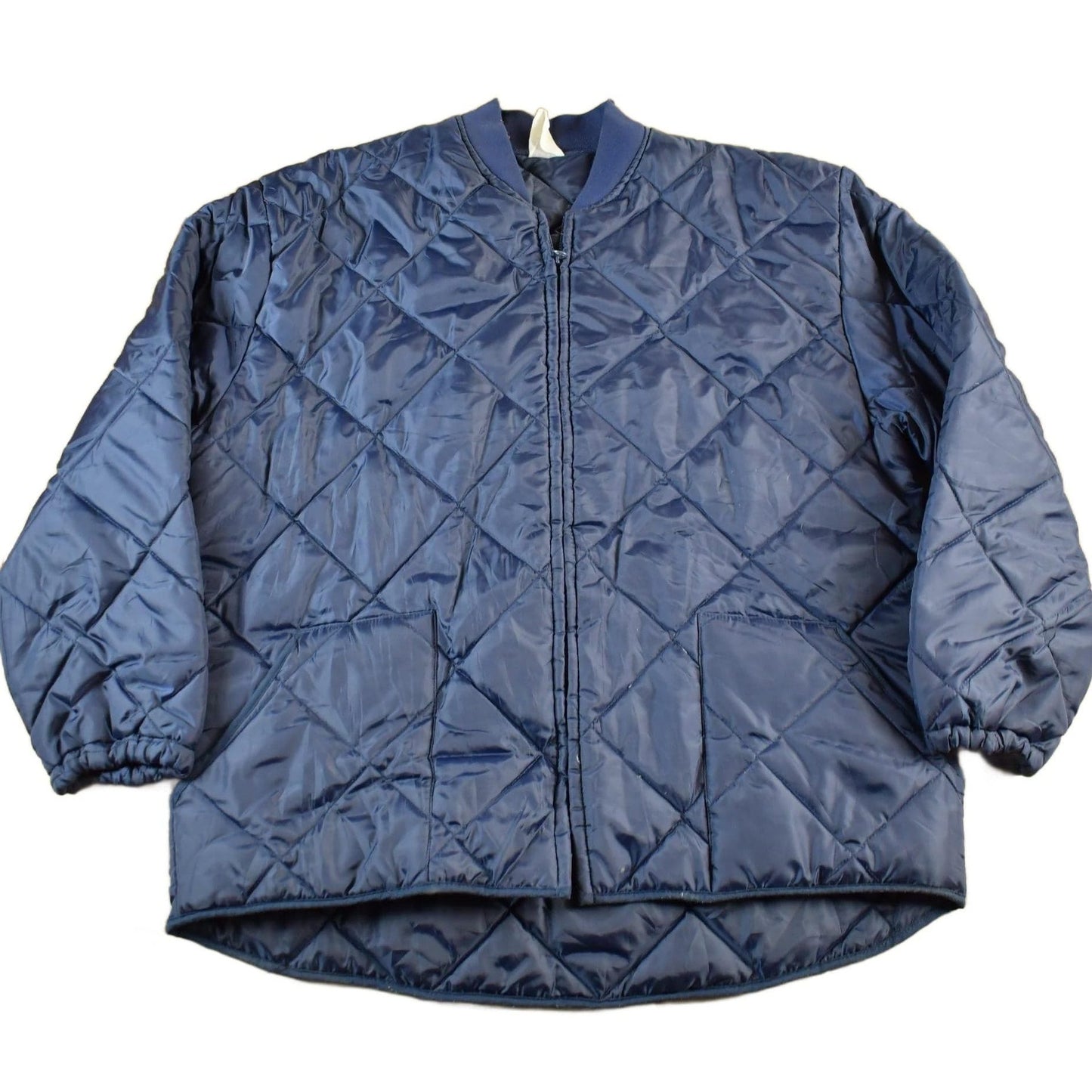 Vintage 1970s Quilted Hunting Jacket Men's XL from propervintagecanada