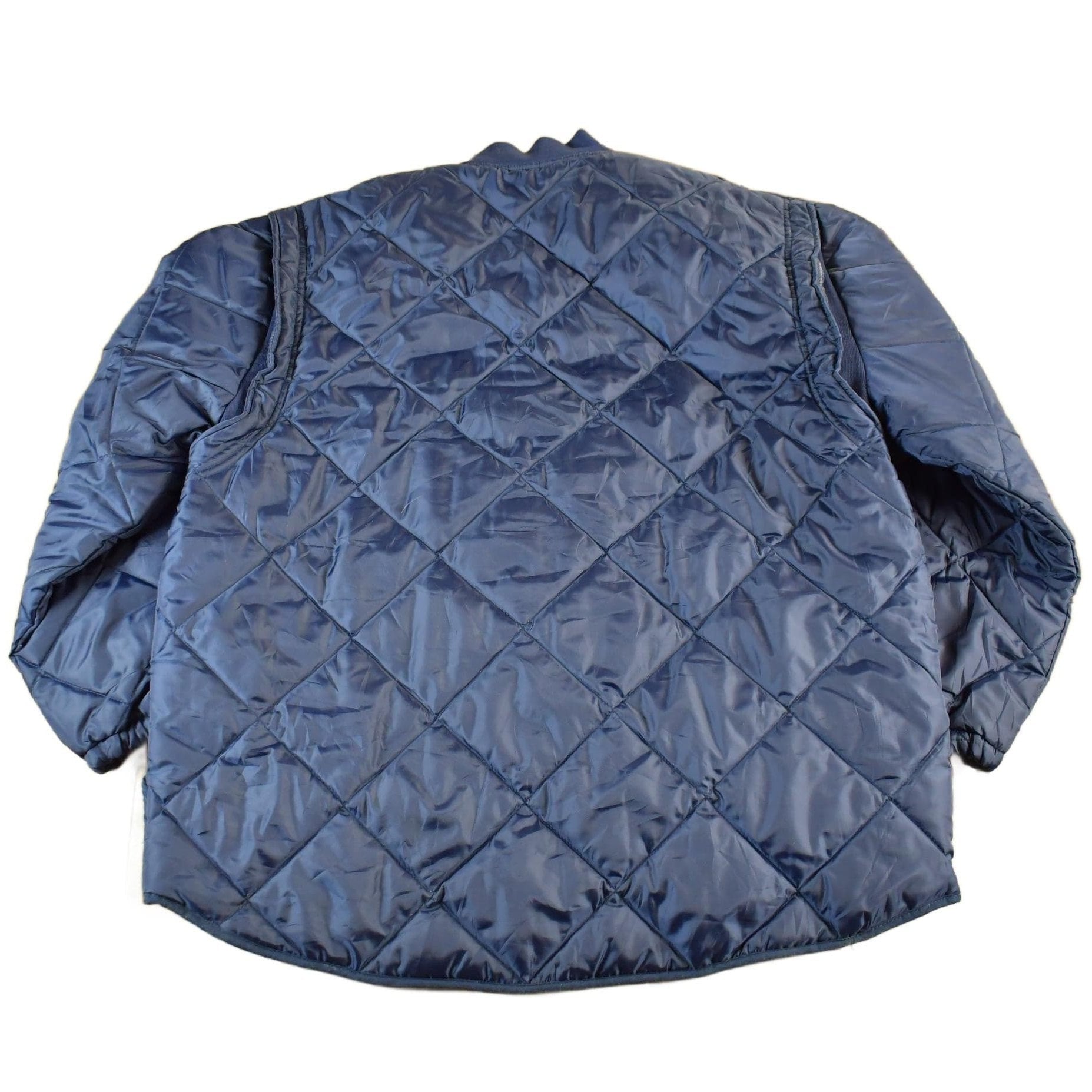 Vintage 1970s Quilted Hunting Jacket Men's XL from propervintagecanada