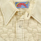 Vintage 1970s Quilted Wrangler Snap Button Shirt Men's Large from propervintagecanada