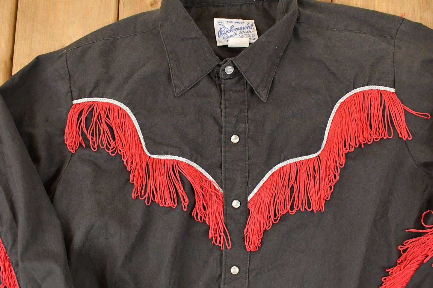Vintage 1970s Rockmount Ranchwear Music City Rodeo Button Up Shirt Men's L from propervintagecanada