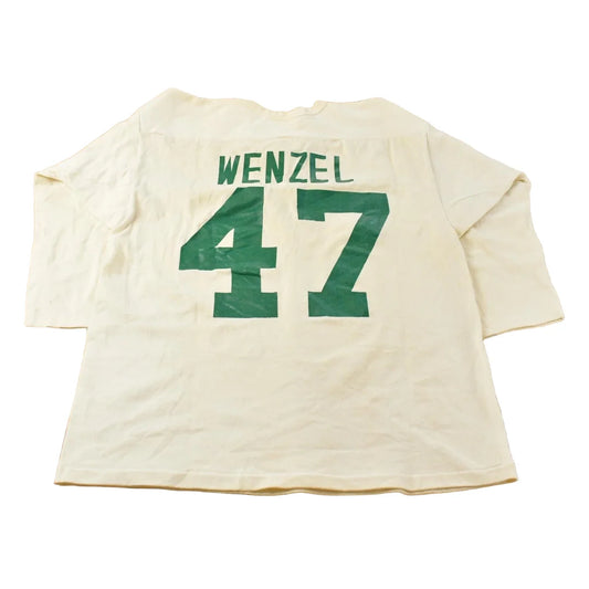 Vintage 1970s Roseau Rams Raglan Football Jersey T-Shirt Men's Large from propervintagecanada