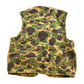 Vintage 1970s Saf T Bak Camo Hunting Vest Men's Medium from propervintagecanada