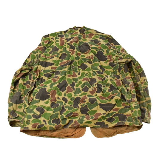 Vintage 1970s SaftBak Camo Hunting Coat Jacket Men's Large from propervintagecanada