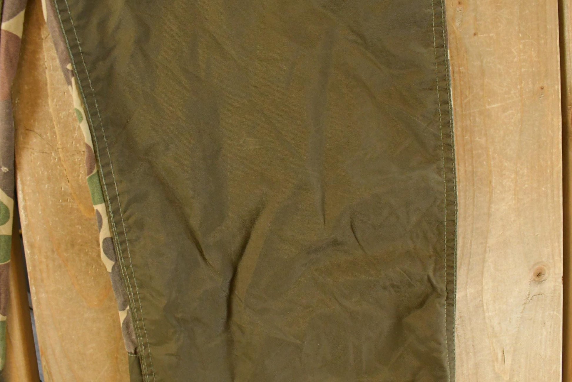 Vintage 1970s Saftbak Duck Camo Hunting Brush Pants Men's 36 x 28 from propervintagecanada