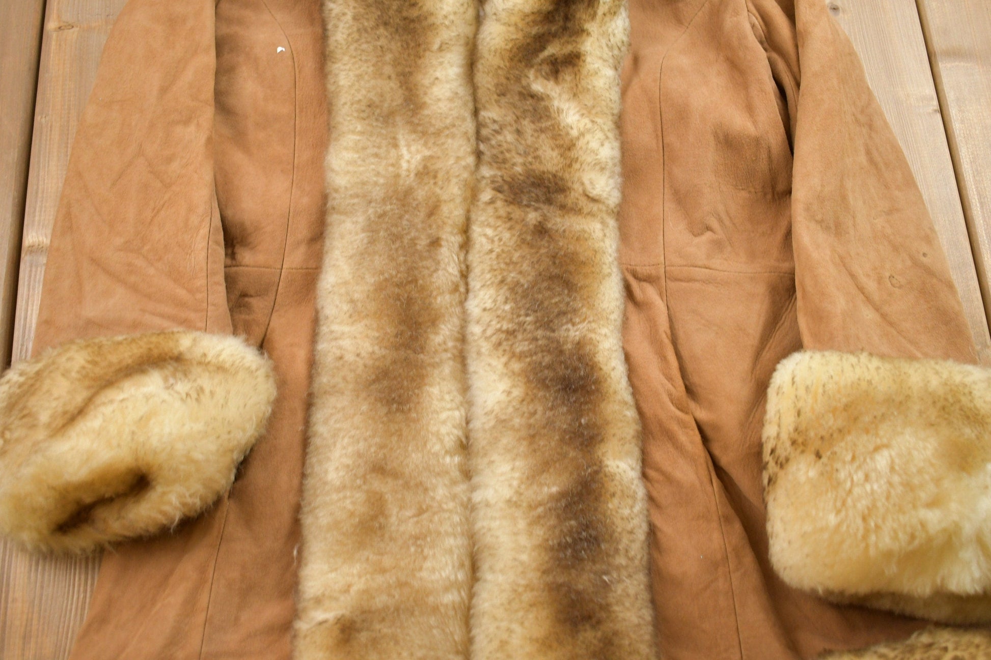 Vintage 1970s Sally Afghan Penny Lane Shearling Jacket from propervintagecanada