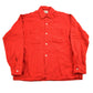 Vintage 1970s Sandy Mac Donald Red Button Up Shirt Men's Medium from propervintagecanada