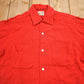 Vintage 1970s Sandy Mac Donald Red Button Up Shirt Men's Medium from propervintagecanada