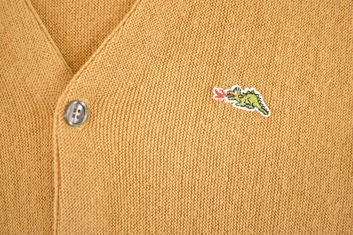 Vintage 1970s Sears Dragon Logo Knit Cardigan Sweater Men's M from propervintagecanada