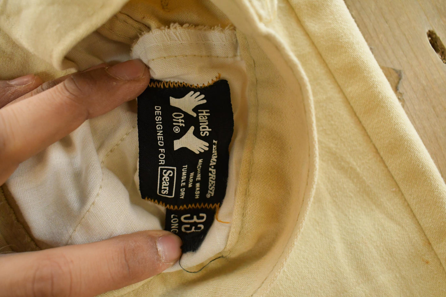 Vintage 1970s Sears Flared Pants Men's 30 x 31