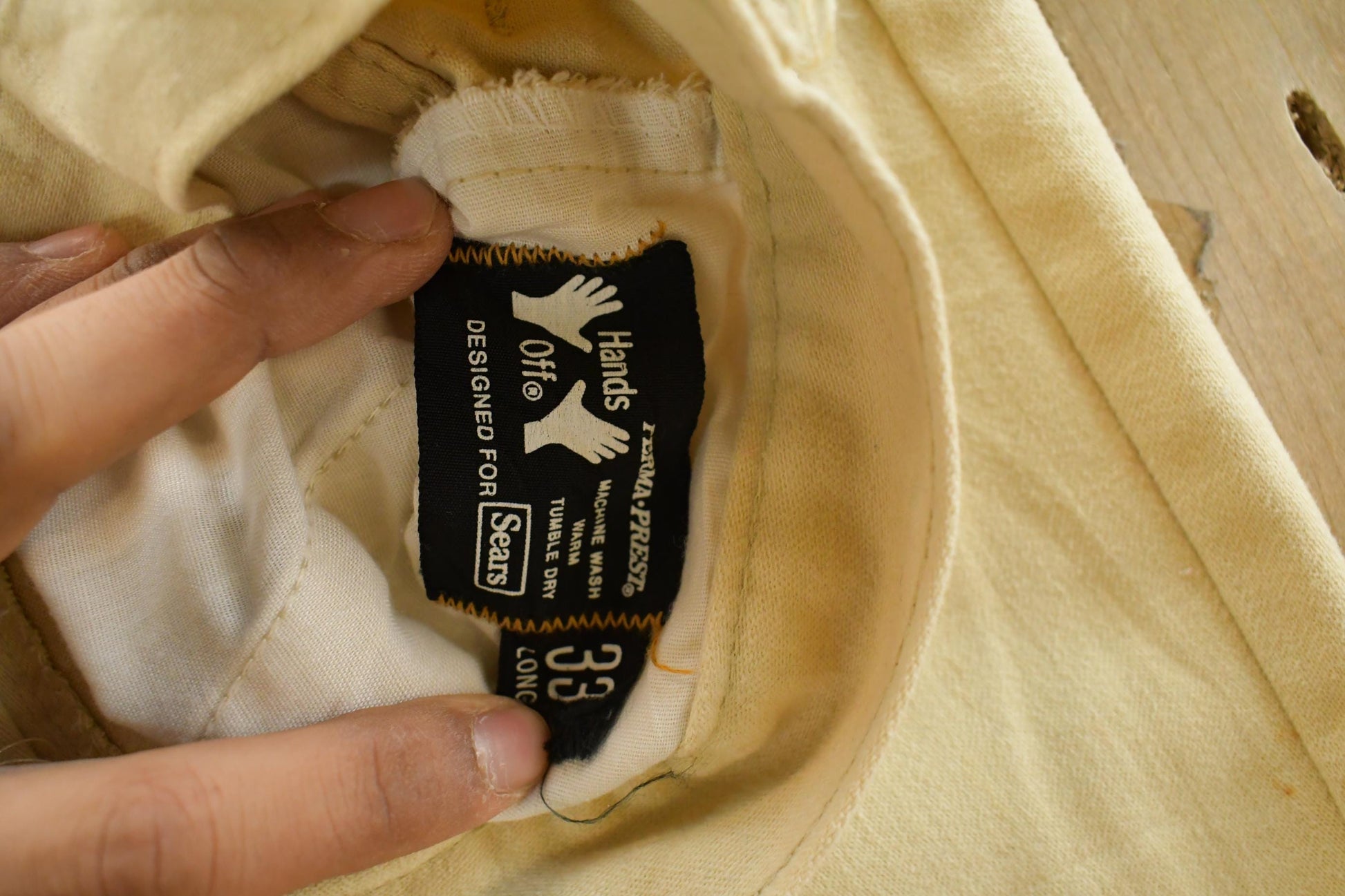 Vintage 1970s Sears Flared Pants Men's 30 x 31