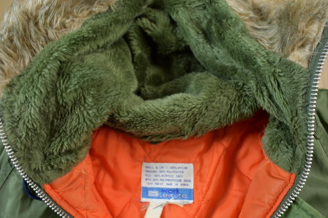 Vintage 1970s Sears Fur Hood Winter Parka Jacket Men's 2XL from propervintagecanada