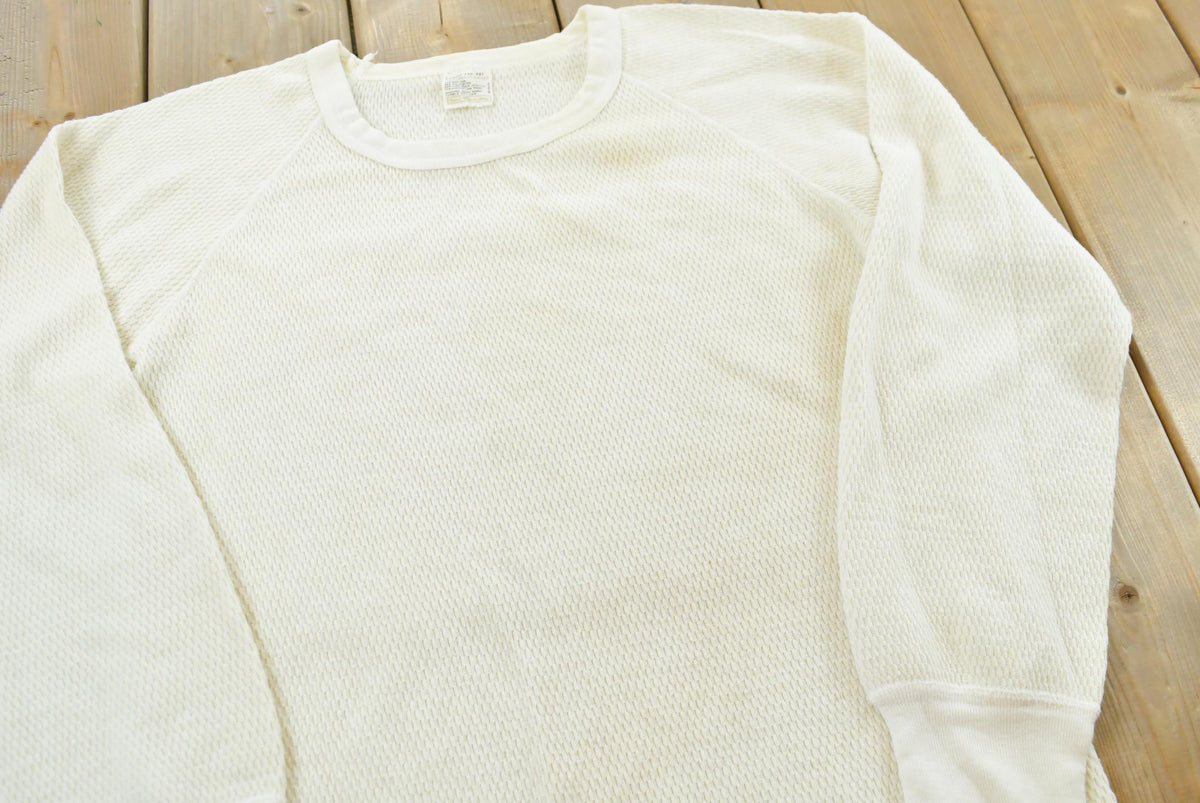Vintage 1970s Sears Quadra-Therm Thermal Undershirt Mens S Men's Large from propervintagecanada