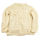 Vintage 1970s Sears Roebuck 3D Cable Knit Sweater Men's Small from propervintagecanada