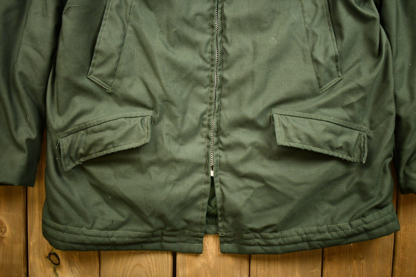 Vintage 1970s Sears Roebuck Work Clothing Winter Jacket Men's Large from propervintagecanada