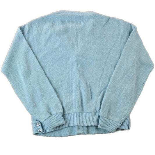 Vintage 1970s Sears Sportswear Knit Perfect Mild Distress Cardigan Sweater Men's Small from propervintagecanada