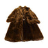 Vintage 1970s Sheared Mouton Fur Coat Women&