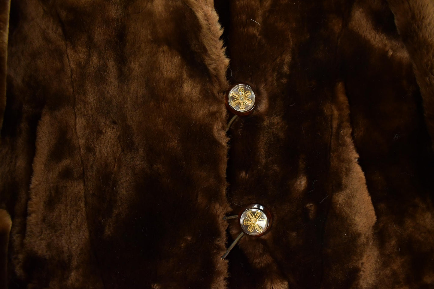 Vintage 1970s Sheared Mouton Fur Coat Women's Large from propervintagecanada