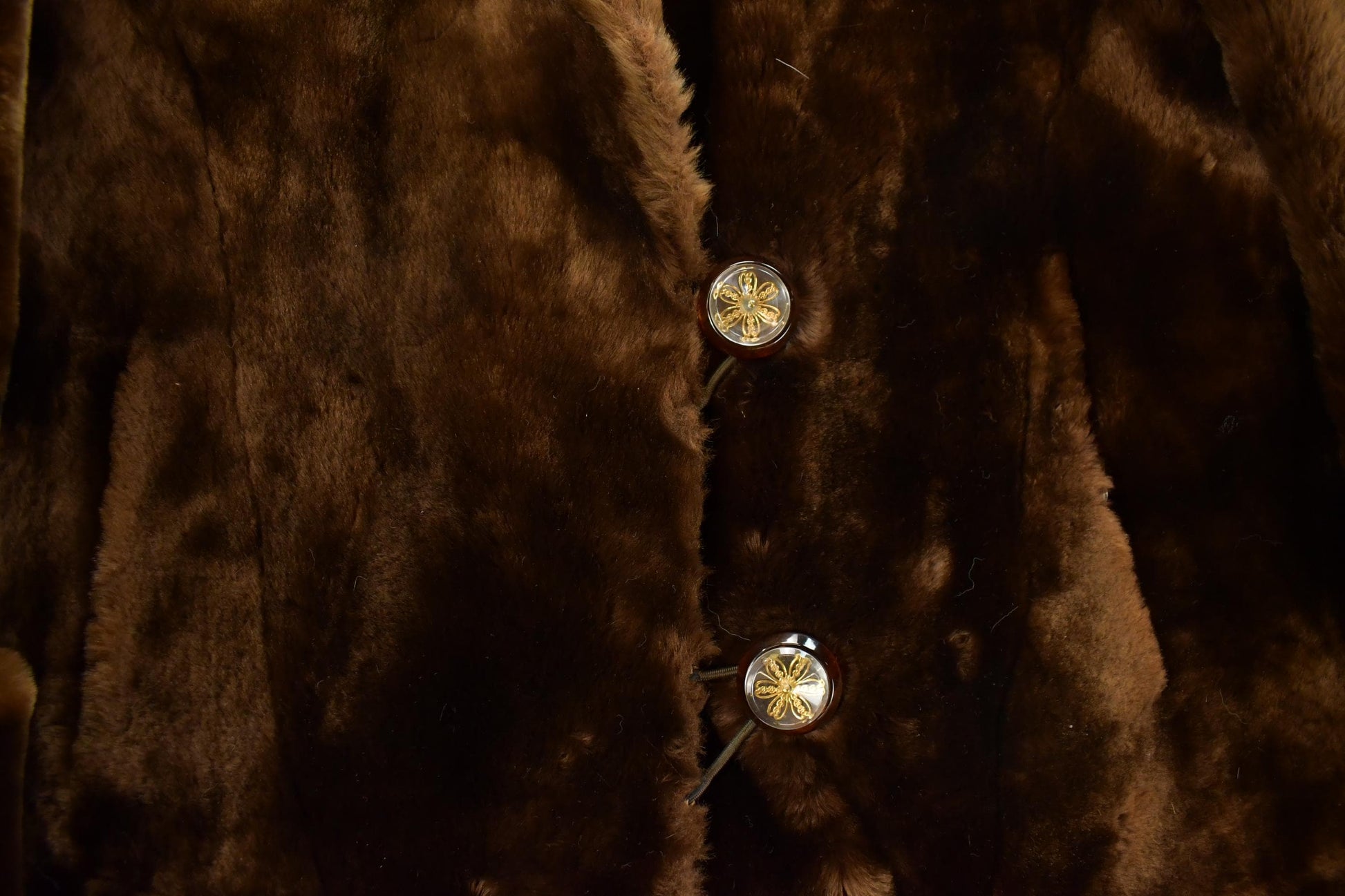 Vintage 1970s Sheared Mouton Fur Coat Women's Large from propervintagecanada
