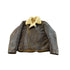 Vintage 1970s Sheepskin Shearling Leather Fur Jacket Men&
