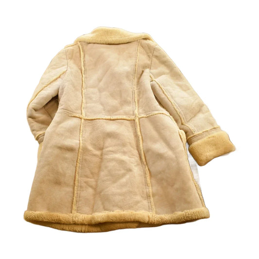 Vintage 1970s Sherpa Lined Shearling Leather Jacket from propervintagecanada
