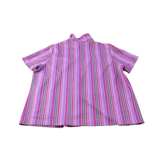 Vintage 1970s Short Sleeve Button Up Shirt Women's 2XL from propervintagecanada