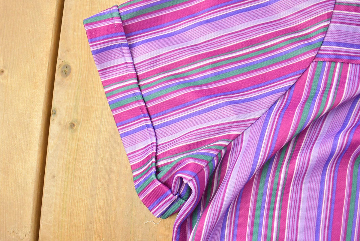 Vintage 1970s Short Sleeve Button Up Shirt Women's 2XL from propervintagecanada