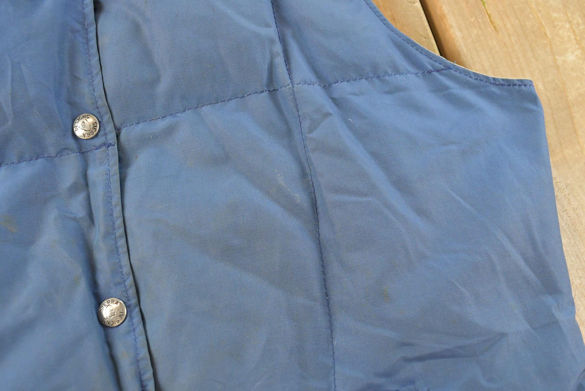 Vintage 1970s Sierra Designs Puffer Vest Jacket Women's M from propervintagecanada