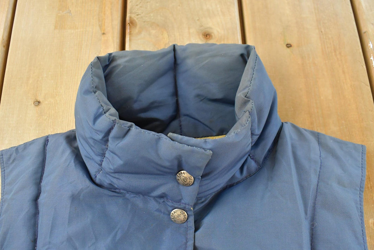 Vintage 1970s Sierra Designs Puffer Vest Jacket Women's M from propervintagecanada