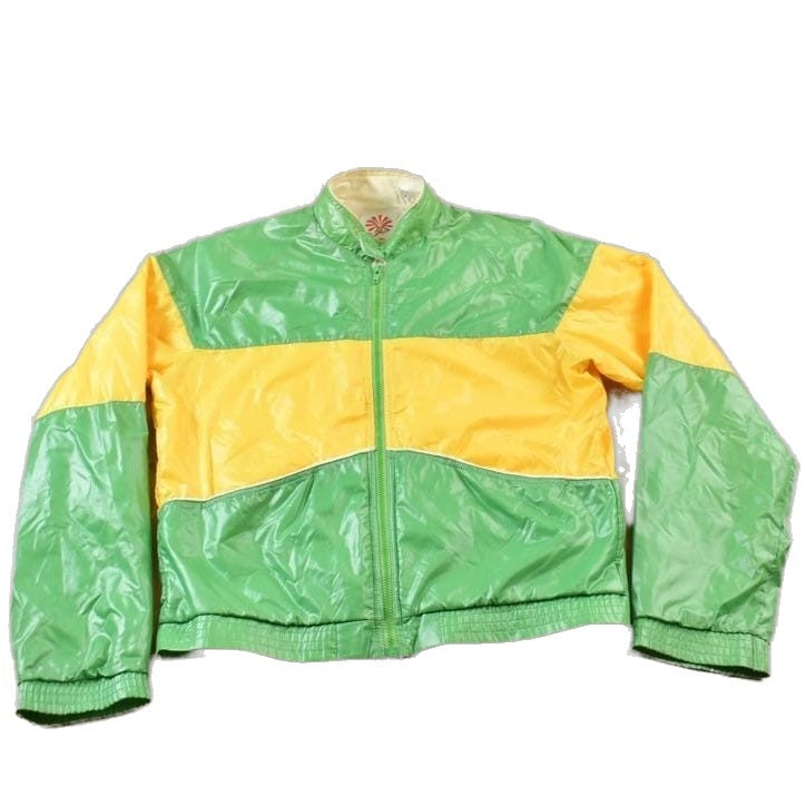 Vintage 1970s Silton Para Cloth Weather Wear Windbreaker Jacket Full Zip Jacket Men's Small from propervintagecanada