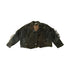 Vintage 1970s Sky Blue Waters Leather Suede Western Fringe Jacket Women&