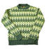 Vintage 1970s ST Leger Argyle Knit Abstract Pattern Crewneck Sweater Men&