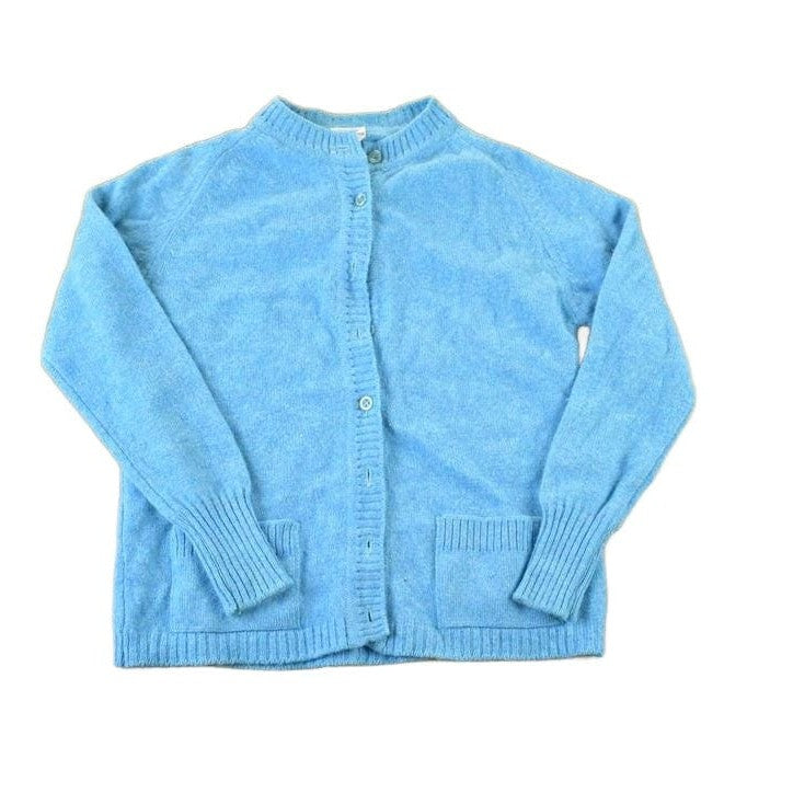 Vintage 1970s St Michaels Shetland Wool Knit Cardigan Sweater Women's S