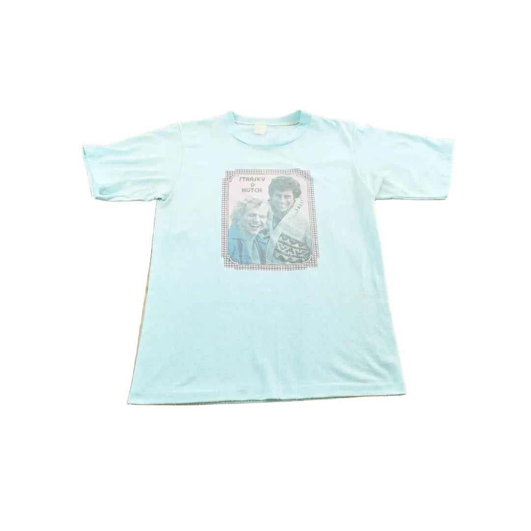 Vintage 1970s Starsky and Hutch TV Show T-Shirt Mens S from propervintagecanada