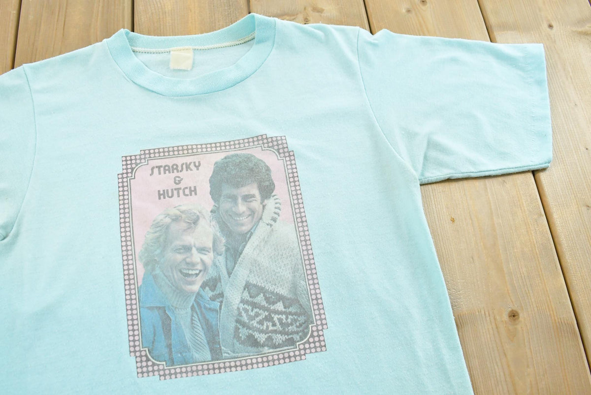 Vintage 1970s Starsky and Hutch TV Show T-Shirt Mens S from propervintagecanada