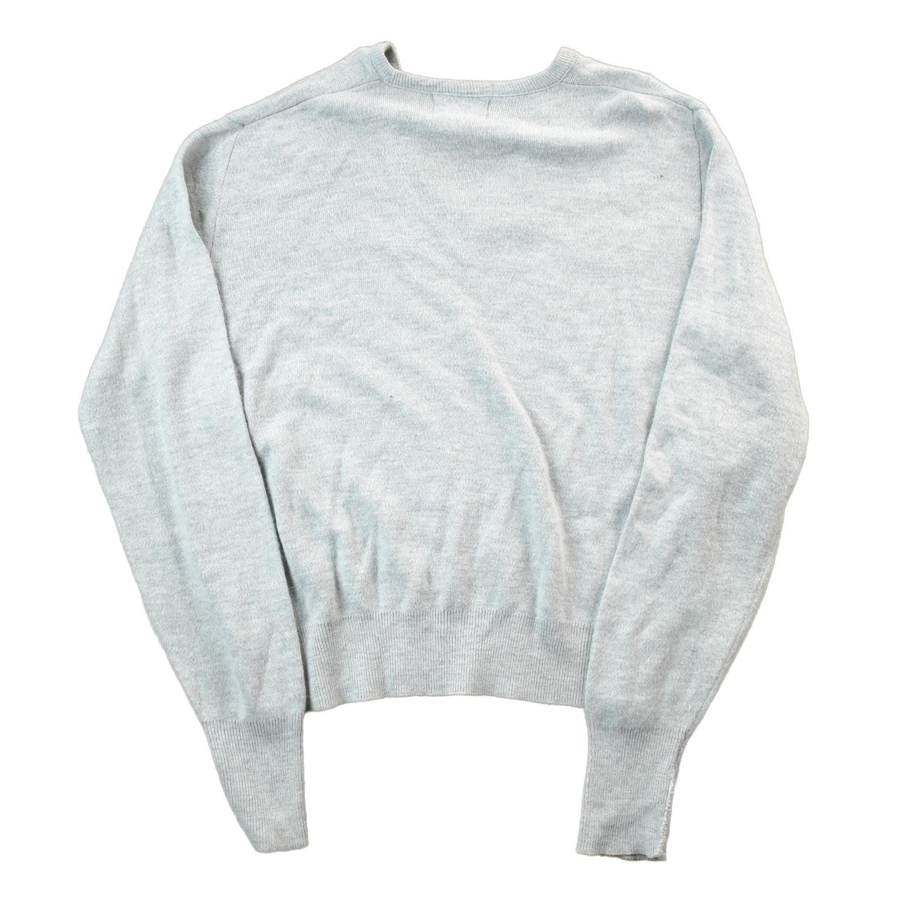 Vintage 1970s Steeple Chase Knit V- Neck Sweater from propervintagecanada