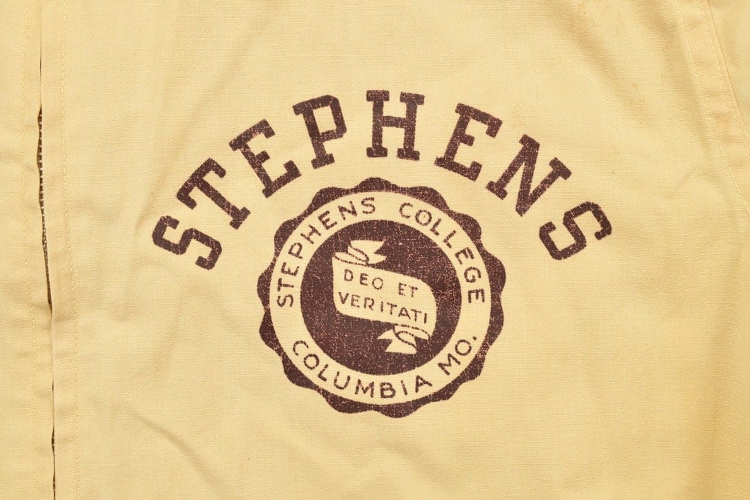 Vintage 1970s Stephens College Columbia Light Jacket Men's Small from propervintagecanada