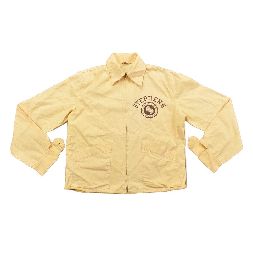 Vintage 1970s Stephens College Columbia Light Jacket Men's Small from propervintagecanada