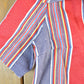 Vintage 1970s Striped Disco Collar Shirt Men's Small from propervintagecanada
